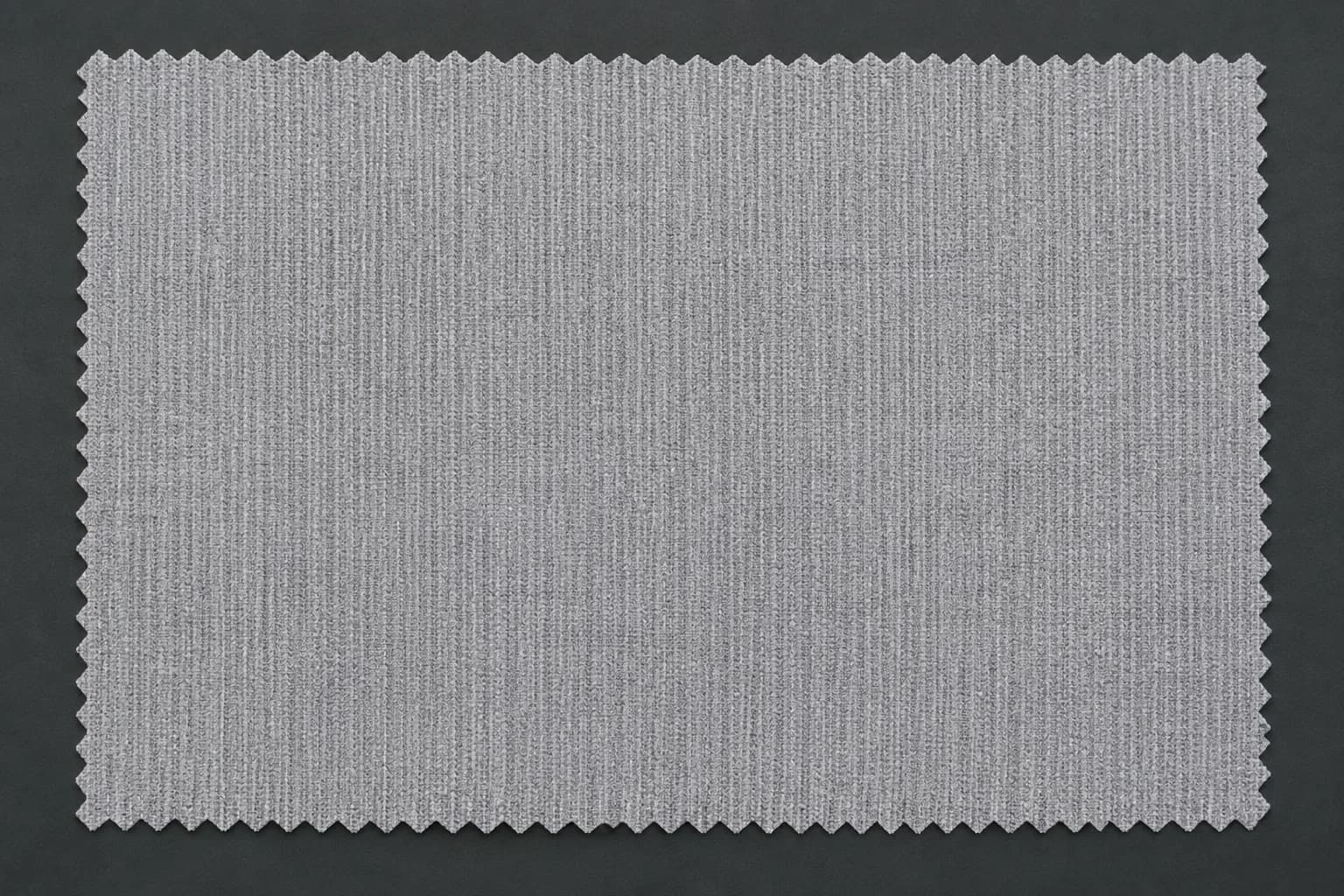 The same cloth from far away: the stripes have collapsed into an even grey tone.